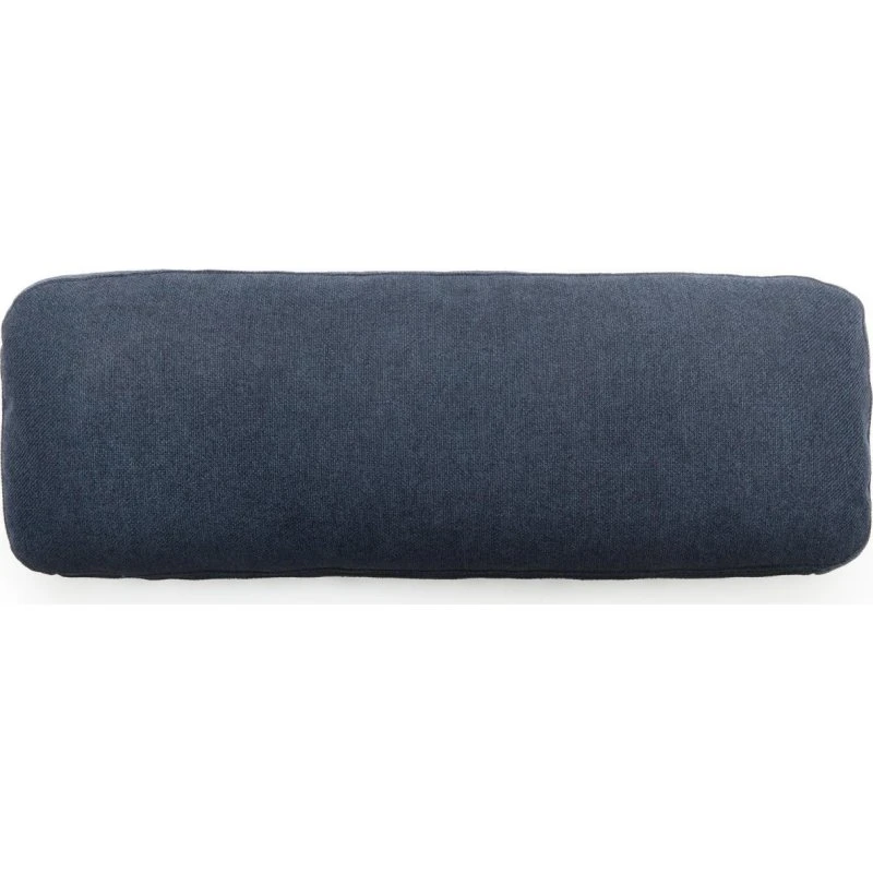 Kave Home Neom Sofa-pude - Blå tekstureret polyester 24x72 cm