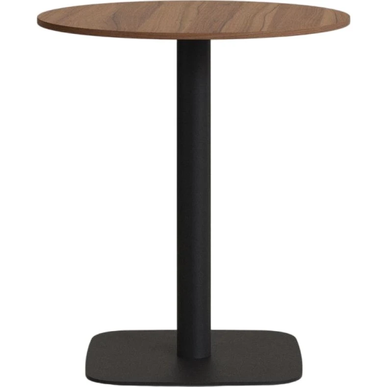Kave Home Tiaret Rundt Barbord Ø60 x H98 cm - Mørk Natur