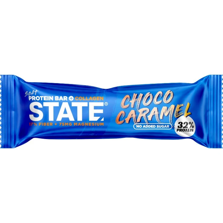 STATE Soft Protein Bar Choco Caramel 12x50 g