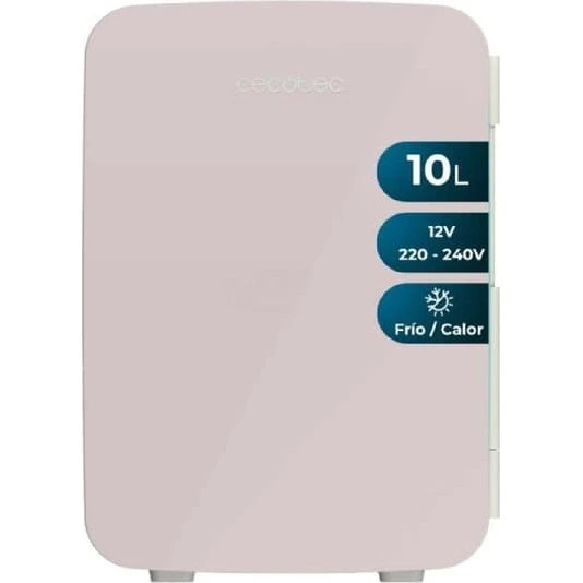 Cecotec Bolero MiniCooling mini-køleskab, lyserød, 10 L
