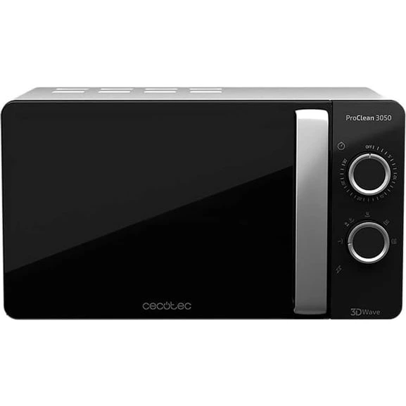 Cecotec 01528 Solo mikrobølgeovn, 20L, 700W, Sort