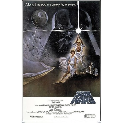 Star Wars - A New Hope Plakat, 61 x 61,5 cm