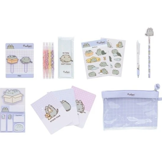 Pusheen - School Supplies Set fra Moments Collection