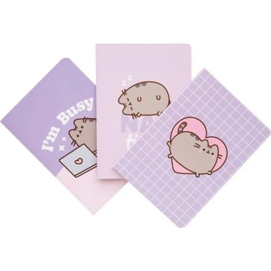 Pusheen Moments A6 Notesbogsæt - 3 stk.