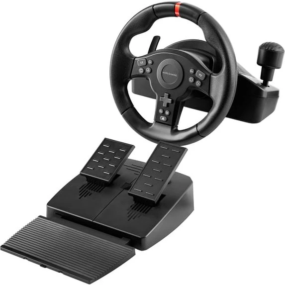 Mars Gaming MWH-RSXONE Rat + Pedaler, Sort