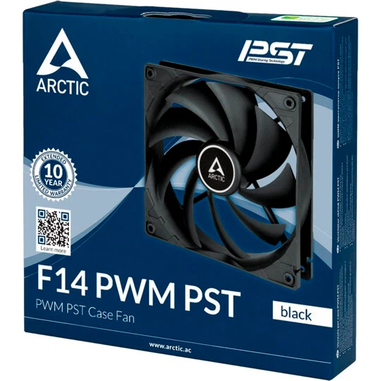 ARCTIC F14 PWM PST 140 mm (Sort)