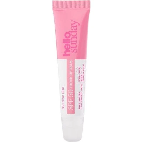 hello sunday The Rose One tonet læbepomade SPF 50, 15 ml