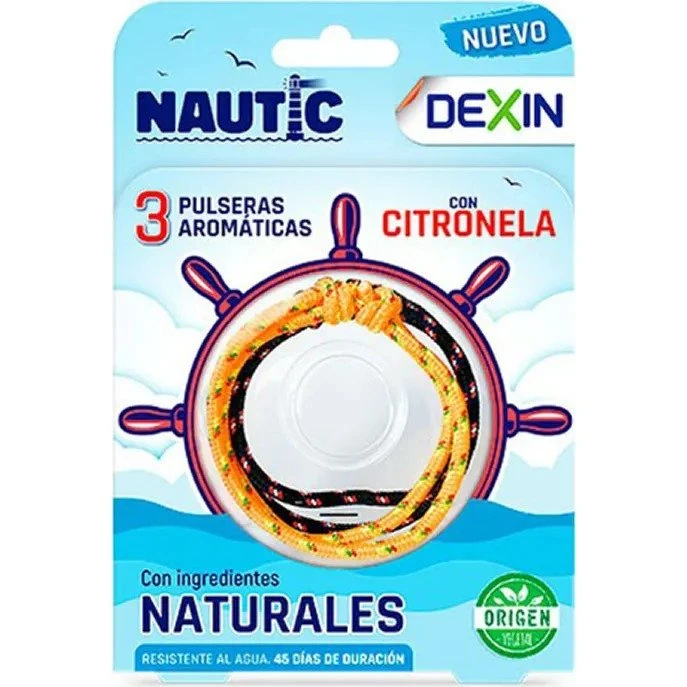 Dexin Nautisk Citronella Armbånd - 3 stk.