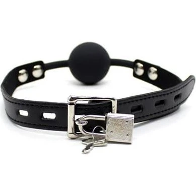 Fetish Addict Ball Gag med Hængelås