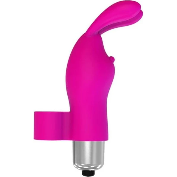 Fingyhop Pink Rabbit Bullet Finger Vibrator