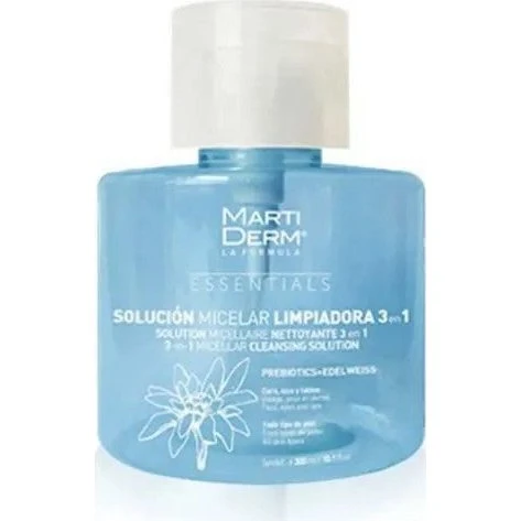 Martiderm Essentials 3-i-1 Micellar Renseopløsning Edelweiss 300 ml