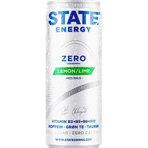 STATE Drinks Lemon/Lime Zero (330 ml)