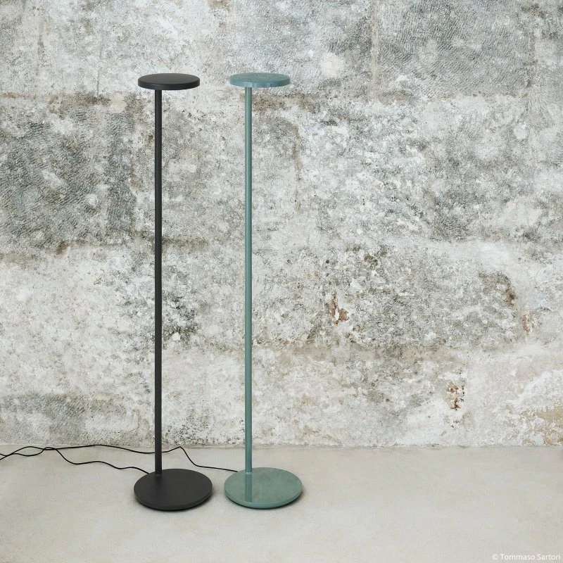 Flos Oblique F gulvlampe, Glossy Sage
