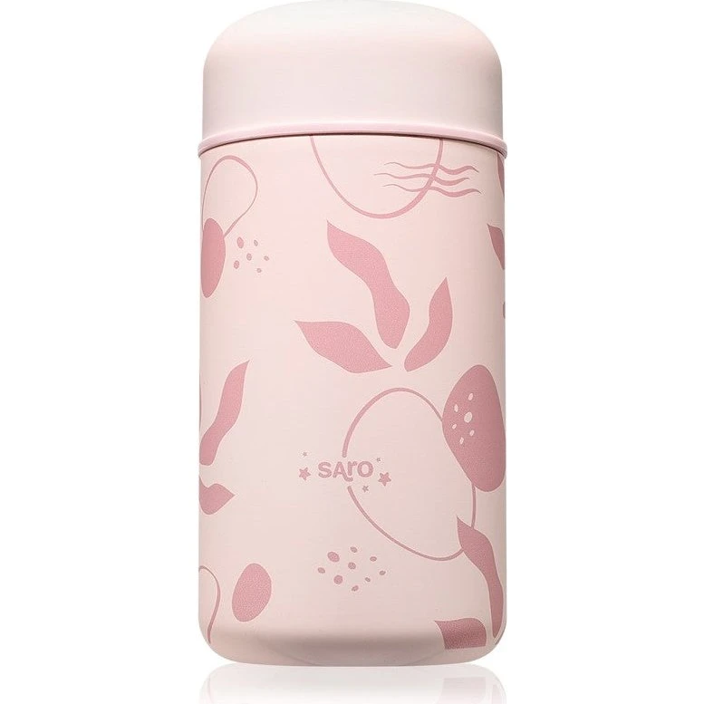 Saro Baby Liquid Thermo madtermokande, 500 ml, lyserød