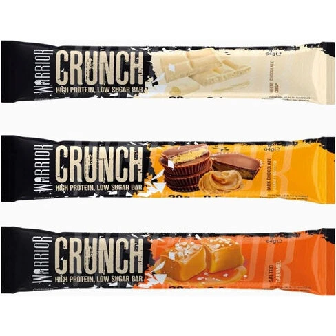 Warrior Crunch Proteinbar 64 g - 20 g protein