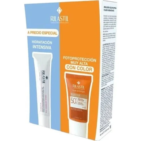 Rilastil Sun System Farveemulsion SPF50+ 40 ml (2 stk. sæt)