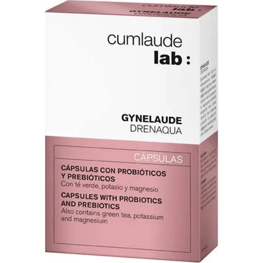 Cumlaude Drenaqua Probiotika & Præbiotika 30 kapsler