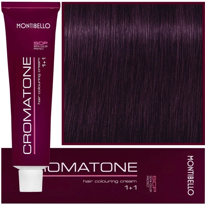 Montibello Cromatone Hårfarve 6,8 Mørkeblond Lilla 60ml