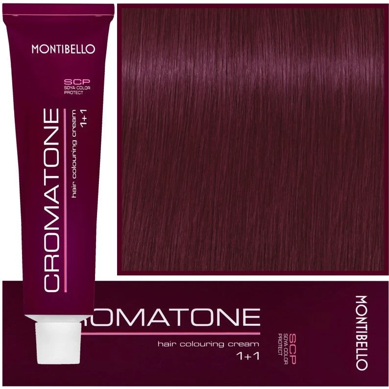 Montibello Cromatone Hårfarve 5,77 Intens Lysebrun Rød 60ml