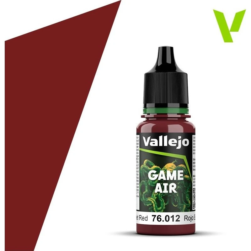 Vallejo Game Air Scarlet Red - 18 ml