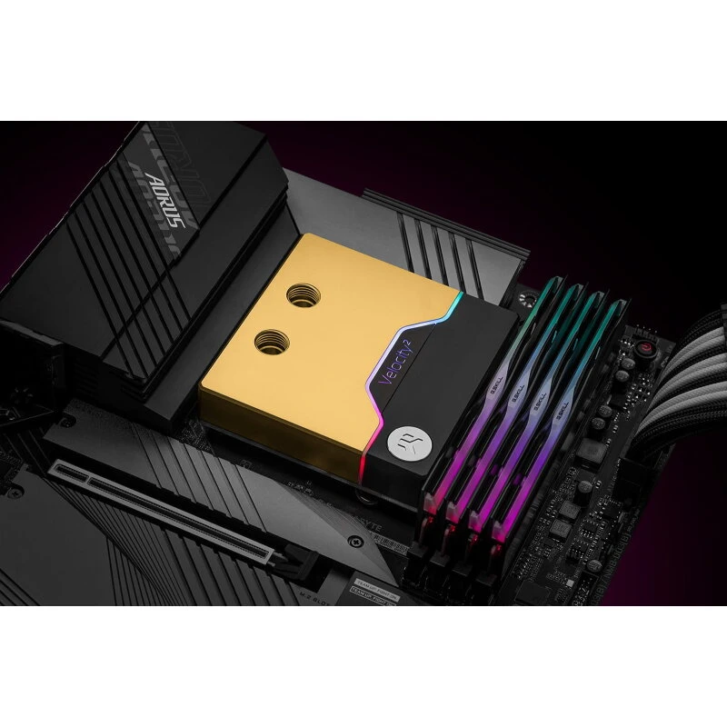 EK Water Blocks EK-Quantum Velocity2 D-RGB (LGA 1700/1851) Nickel/Gold