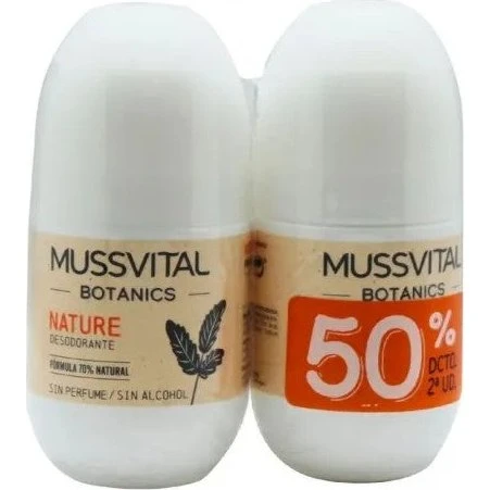 Mussvital Botanics Deo Nature 75 ml (2 stk. sæt)