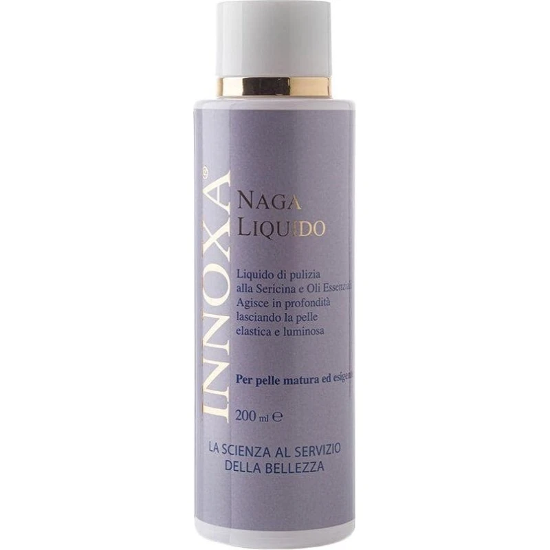 Innoxa Naga ansigtsrensende tonic væske til alle hudtyper