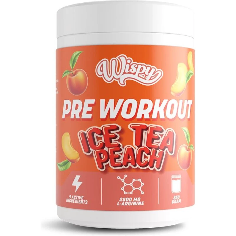 Wispy Pre Workout Ice Tea Peach 350 g
