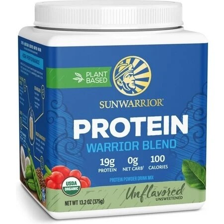 Sunwarrior Warrior Blend Protein Vanilje 375 g