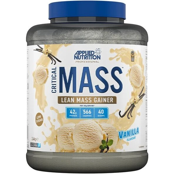 Applied Nutrition Critical Mass Gainer 2,4 kg vanilje