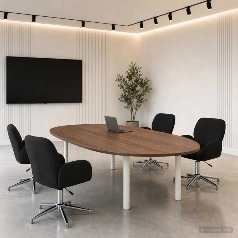 vidaXL Drejestole 4 stk. Sort Stof 54 x 58 x 90 cm