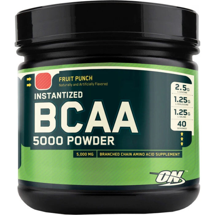Optimum Nutrition Instantized BCAA pulver 40 doser – Appelsin