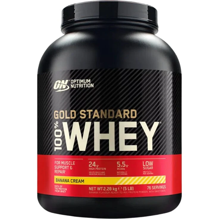 Optimum Nutrition 100% Whey Gold Standard Banana Cream 2280 g