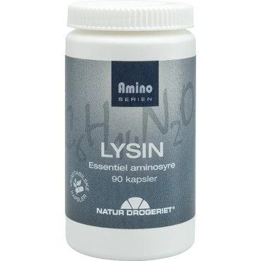 Natur-Drogeriet Lysin 240 mg – 90 vegetabilske kapsler
