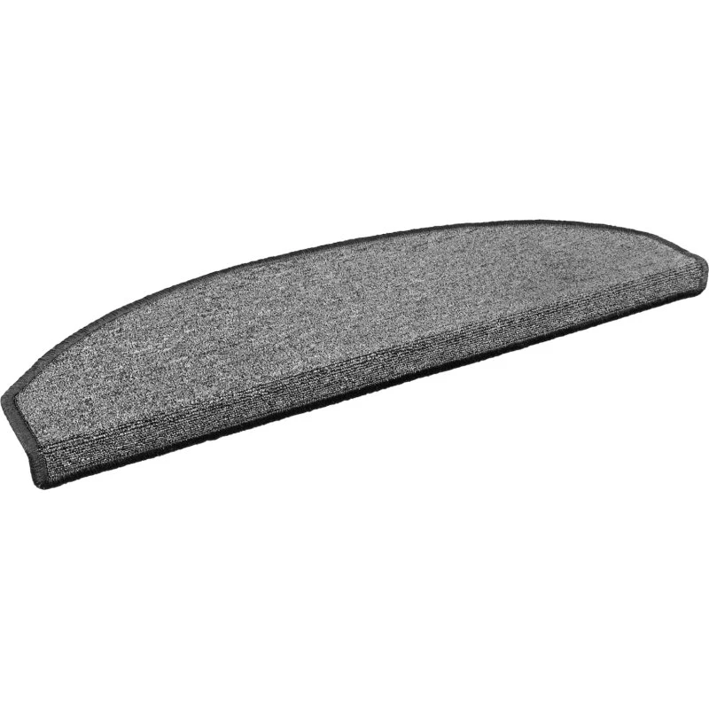 vidaXL Selvklæbende Trappemåtter 15 stk. Mørkegrå 80x24,5 cm