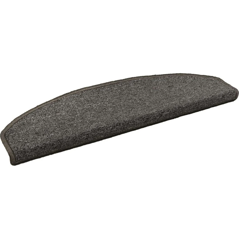 vidaXL Selvklæbende Trappemåtter 15 stk. 80 x 24,5 cm Mørkegrå