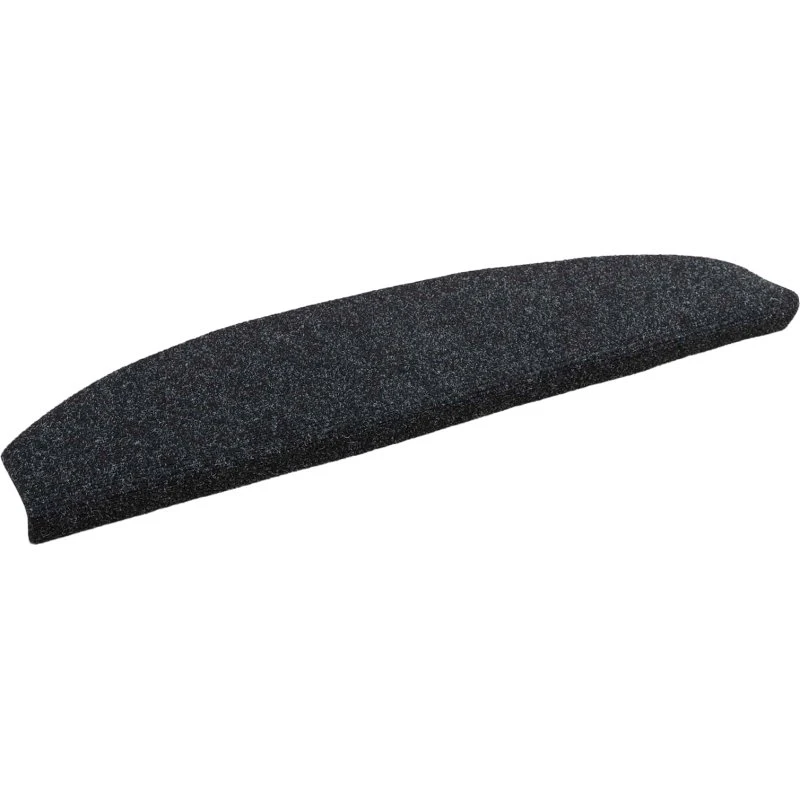 vidaXL Selvklæbende Trappemåtter 15 stk. Sort 80 x 24,5 cm