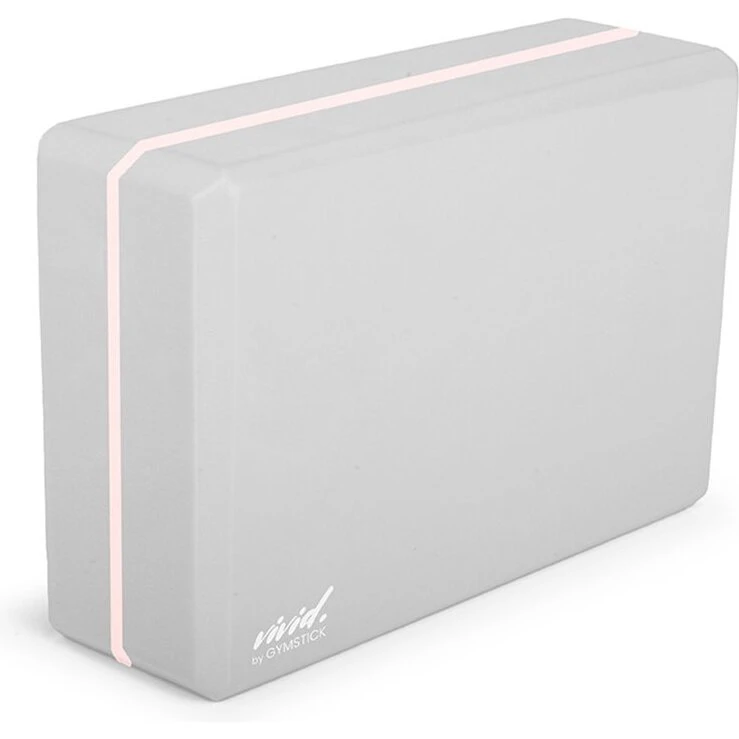 Gymstick Vivid yogablok – EVA, 22,7×14,6×7,2 cm
