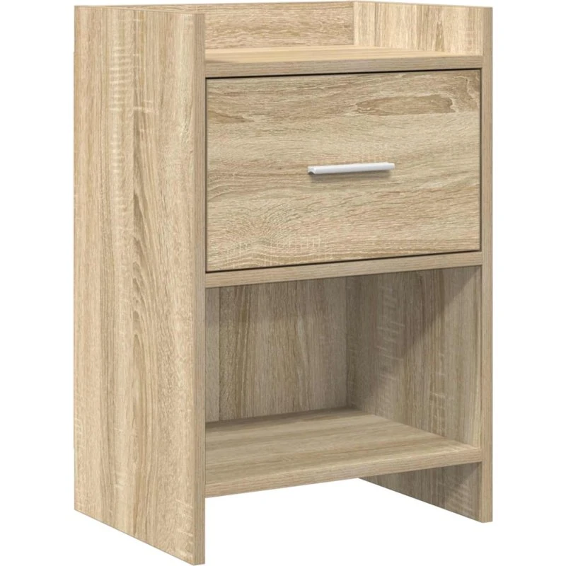 vidaXL Sengebord Sonoma-eg 40 x 30 x 60 cm