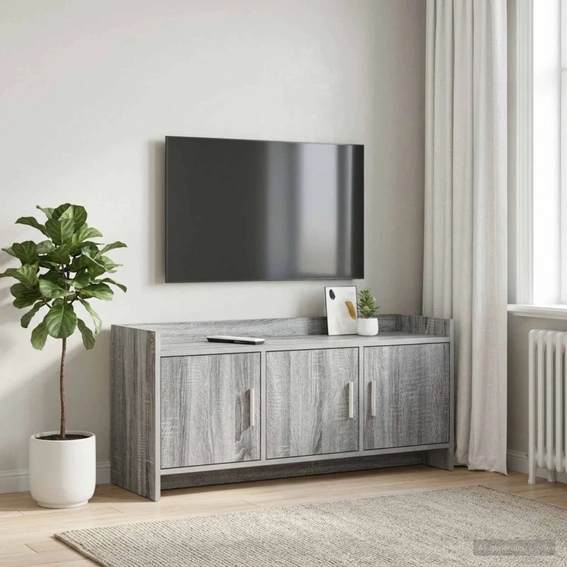 vidaXL TV-skab i Grå Sonoma - 102 x 33 x 47 cm