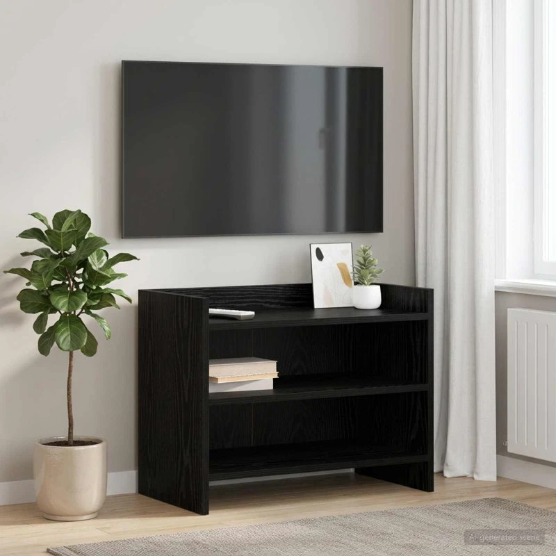 vidaXL TV-skab 60 x 33 x 47 cm Sort eg
