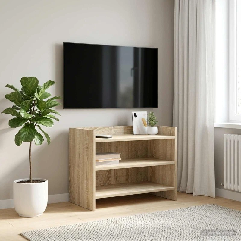 vidaXL TV-skab 60 x 33 x 47 cm i Sonoma-eg