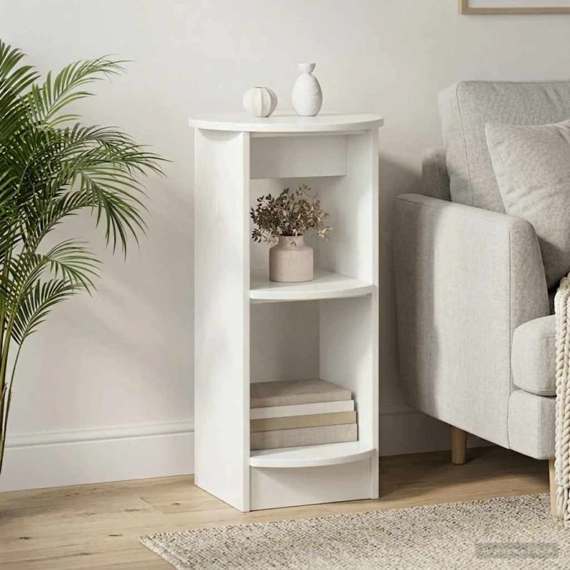 vidaXL Sideskab i Højglans Hvid - 40 × 40 × 75 cm