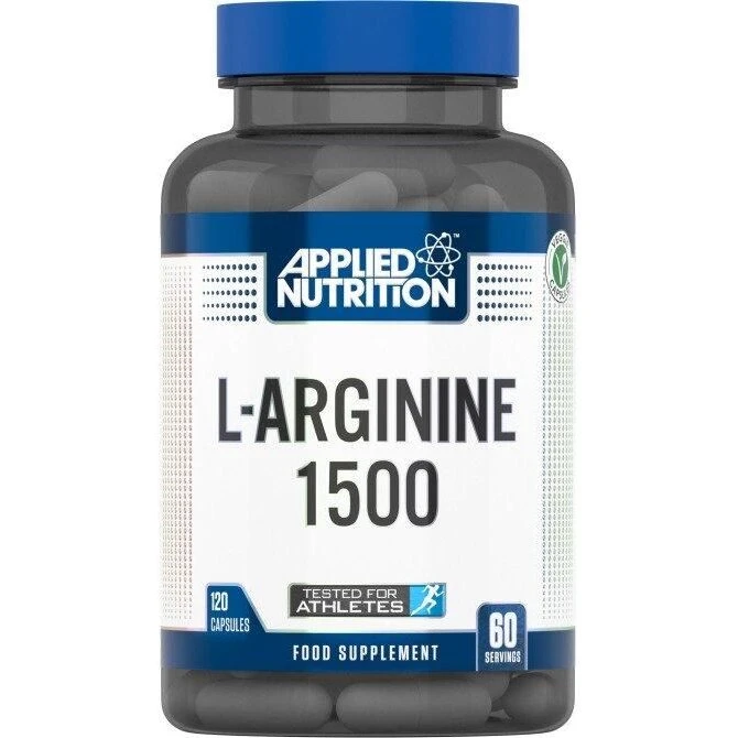 Applied Nutrition L-Arginin 1500 mg, 120 kapsler