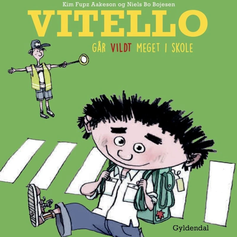 Vitello går vildt meget i skole - Lydbog af Kim Fupz Aakeson