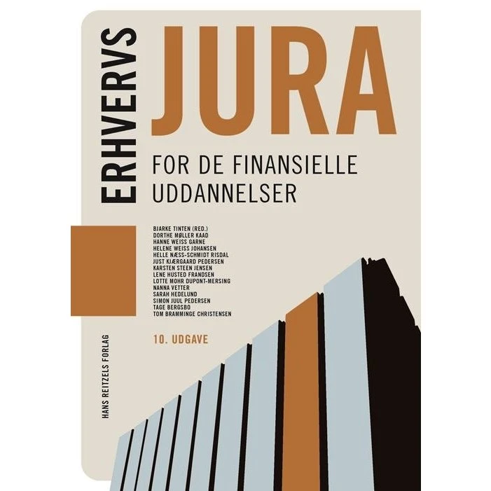 Erhvervsjura - for de finansielle uddannelser (10. udgave)