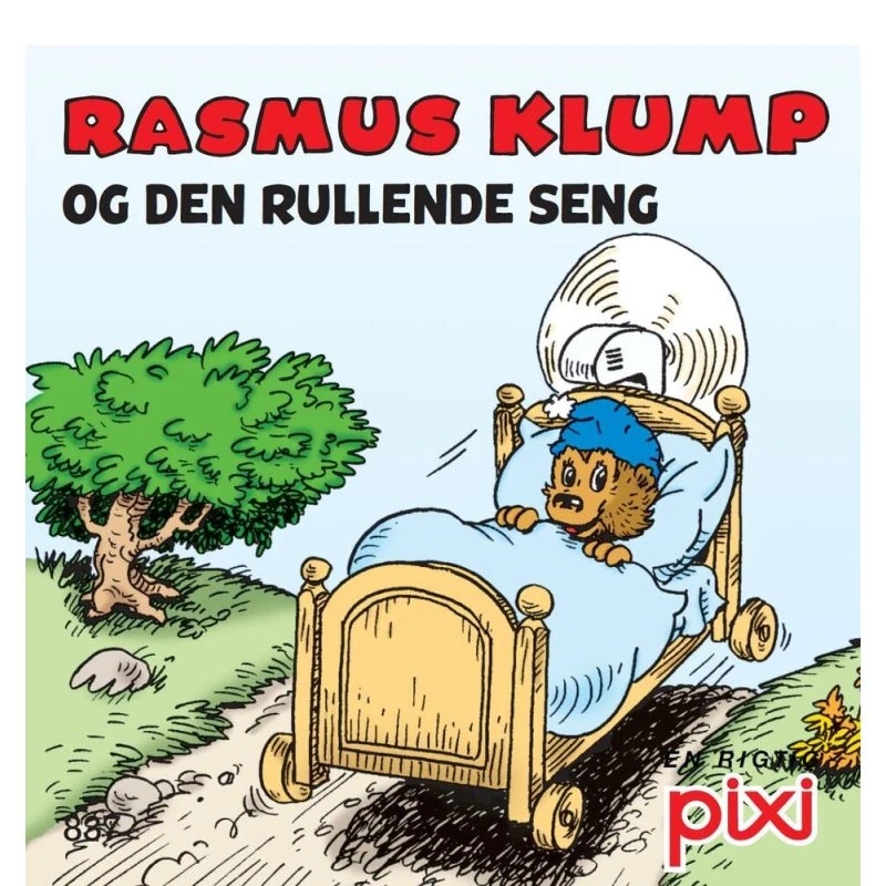 Rasmus Klump 1: Den rullende seng og Det glemte tog - Pixi Lydbog
