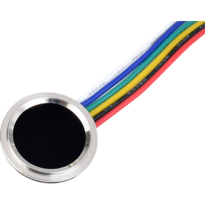 OEM Rund kapacitiv fingeraftrykssensor (D) med Cortex & 360° verificering