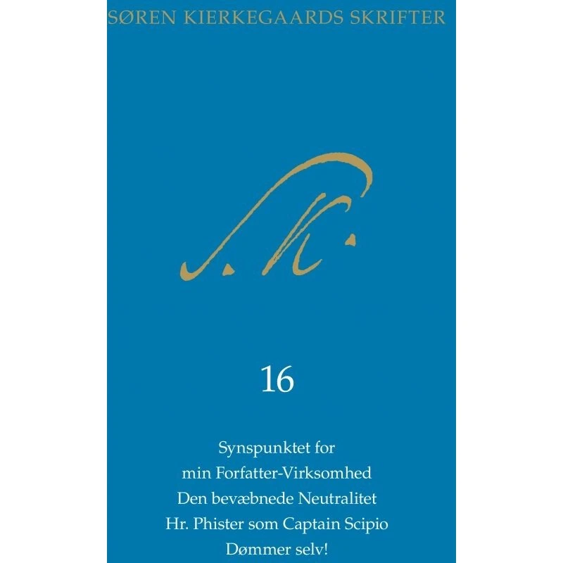 Søren Kierkegaards Skrifter Pakke 25, Bind 16 + K16