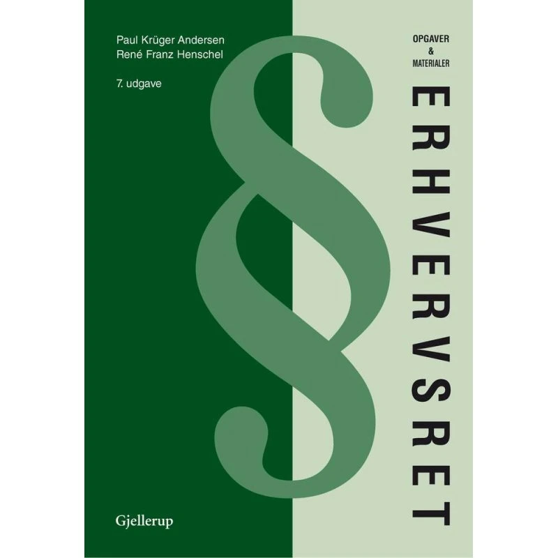 Erhvervsret Opgaver & Materialer, 7. udgave - Paul Krüger Andersen